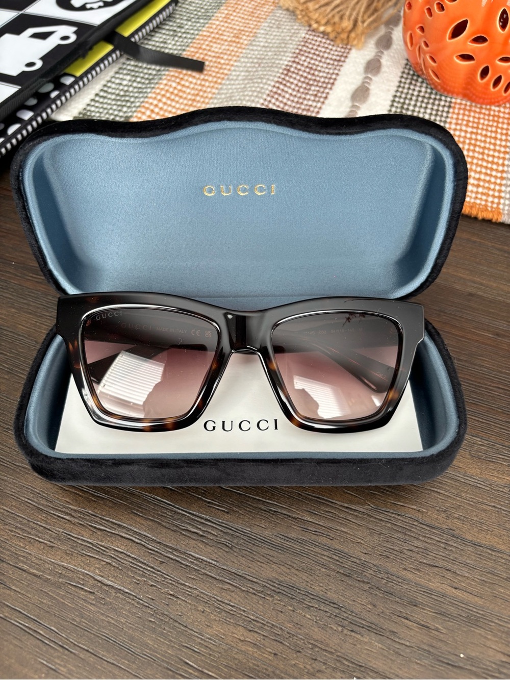 Women’s Gucci Tortoise Shell Sunglasses